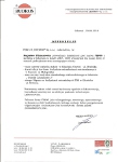 List referencyjny Budros 2010